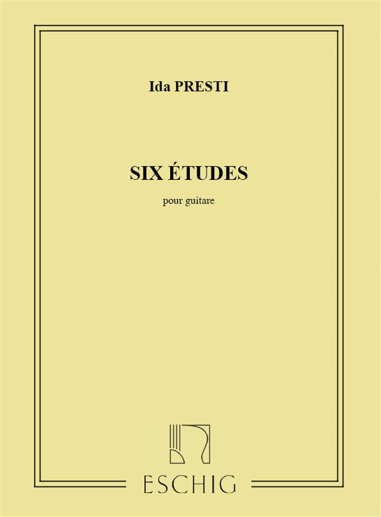 6 Etudes Guitare